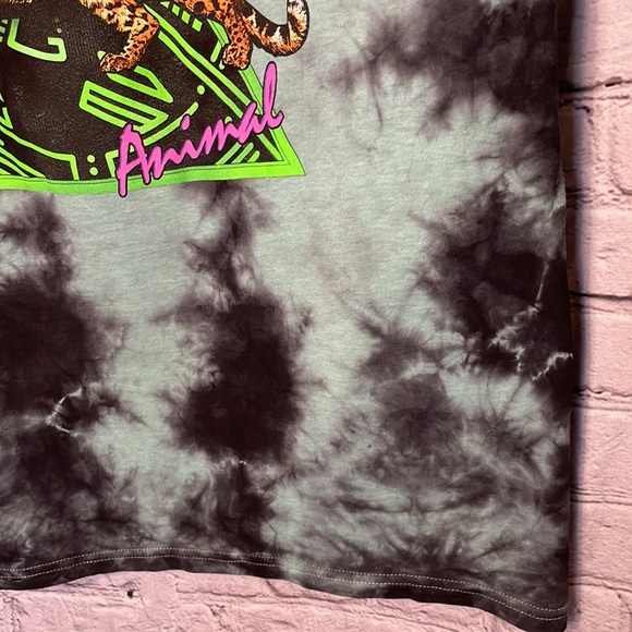 NWOT Licensed Def Leppard Animal Tie Dye Band Tee - Size Large - Picture 8 of 15